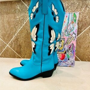 Gorgeous butterfly boots